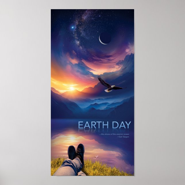 Poster Jour des terres de la NASA 2018 (Devant)