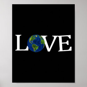 Poster Jour des terres De l'environnement Recyclage Chang