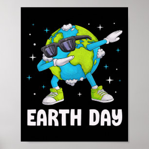 Poster Jour des terres Funny Dab Dabbing Jour des terres 