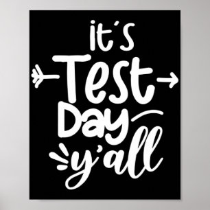 Poster Jour D'Essai Yall Funny Jour D'Essai Pour Les Ense