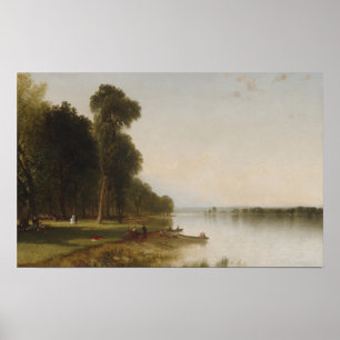Poster Jour d'été sur le lac Conesus