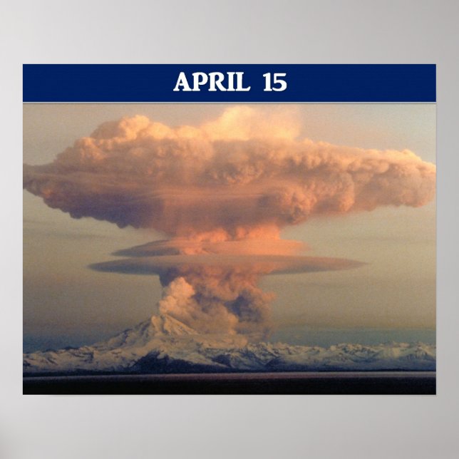 Poster Jour d'imposition amusant pour couverture (Devant)