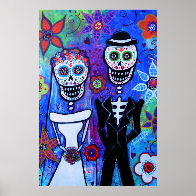 Poster Jour du couple Mariage Dead Te Amo (Devant)