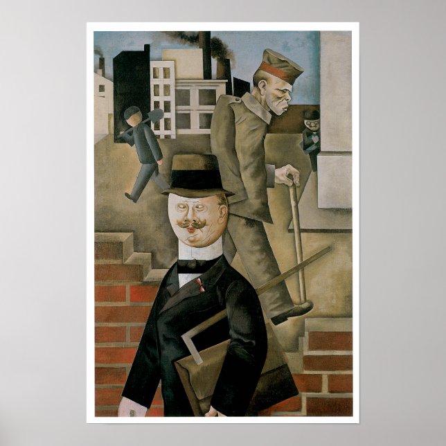 Poster Jour gris (Devant)