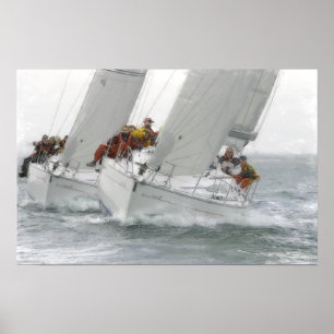 Poster Jour gris de l'emballage contre le vent