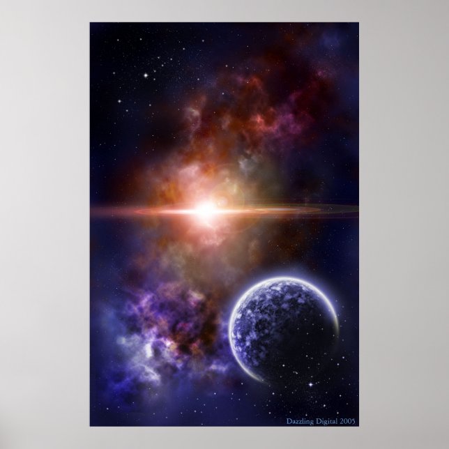 Poster Jour lunaire (Devant)