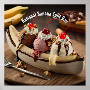 Poster Jour national de partage de bananes