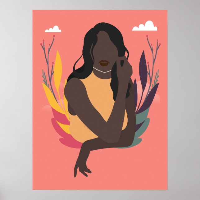 Poster Jour Noir de Concept Fun tiré à la main 1/3 (Devant)