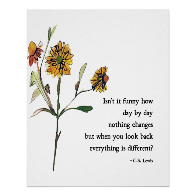 Poster Jour par jour CS Lewis (Devant)