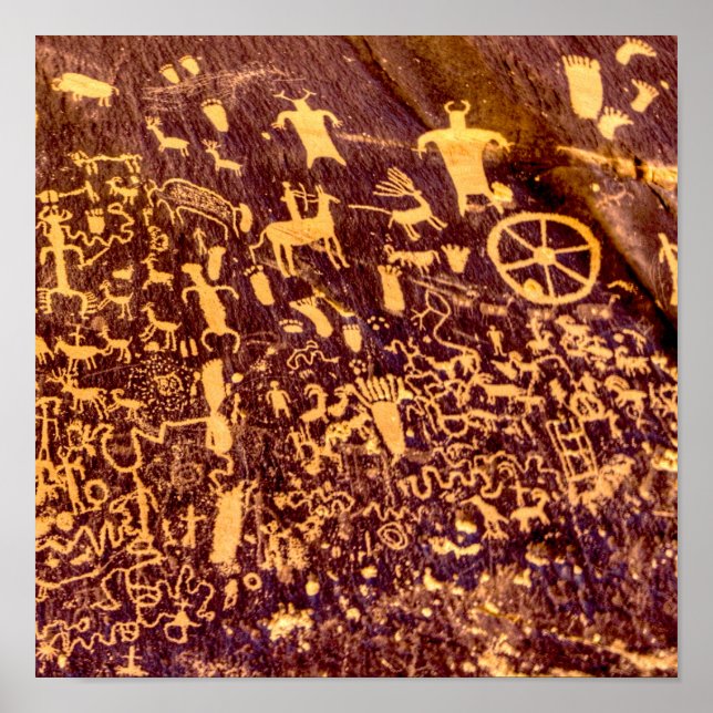 Poster Journal Rock American Indian Utah (Devant)