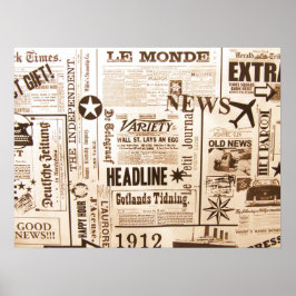 Poster Journaux