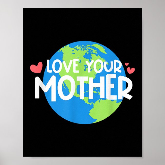 Poster Journee Aimez Votre Terre Mere (Devant)