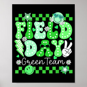 Poster Journée amusante sur le terrain, sortie éducative