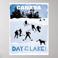 Journée canadienne de hockey sur le hockey sur lac