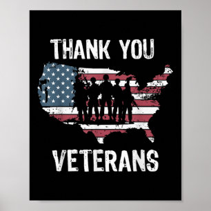 Poster Journée commémorative des vétérans du Merci, Ame