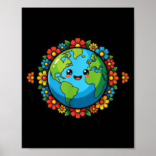 Poster Journée de la Terre faire partie de la solution en