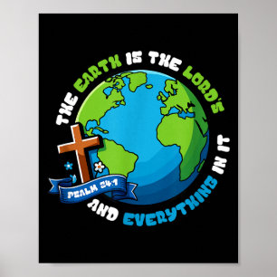 Poster Journée de la Terre sensibilisation au changement