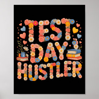 Poster Journee de test d'humour mode hustler sur l'équipe