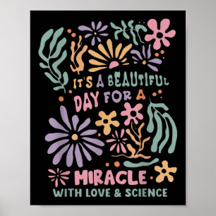 Poster Journée De Transfert Floral Ivf C'Est Un Beau Jour