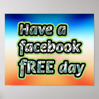 Poster Journée Facebook libre