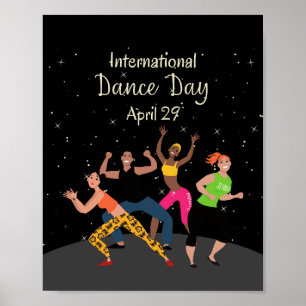 Poster Journée internationale de la danse   Journée mondi