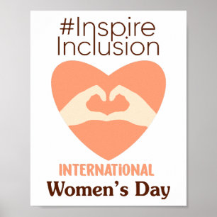Poster Journée internationale de la femme 2024 Inspirer l