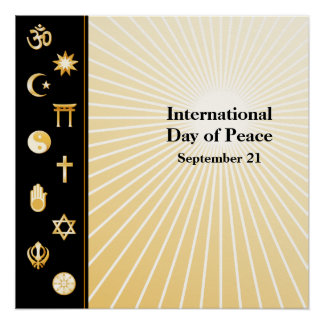 Poster Journée internationale de la paix