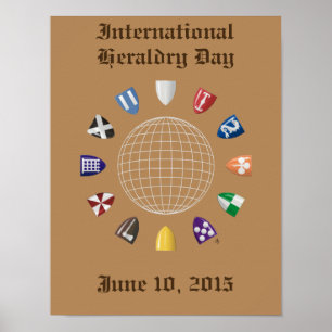 Poster Journée internationale de l'héraldique 2015