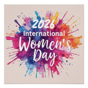 Poster Journée internationale des femmes 2026