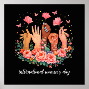 Poster Journée internationale des femmes 8 mars 2026