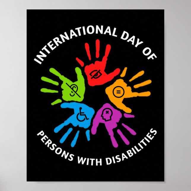 Poster Journée internationale des personnes handicapées 9 (Devant)