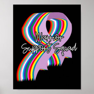Poster Journée Mondiale contre le Cancer Soutien Squad Ca