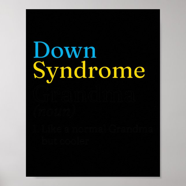 Poster Journée Mondiale Contre Le Syndrome Pour Lutter Co (Devant)