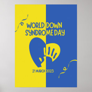 Poster Journée mondiale de la trisomie 21