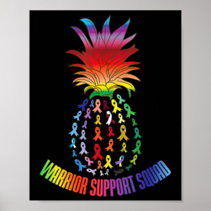 Poster Journée mondiale du cancer Soutien Squad Cancer Su