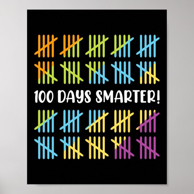 Poster Journées Smarter School Célébration 100 Jours D'Éc (Devant)