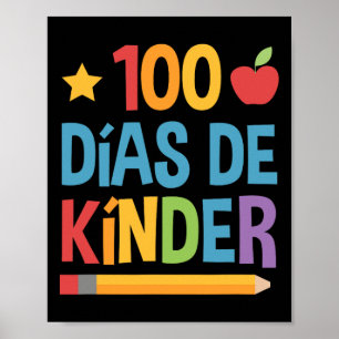 Poster Jours De Kinder - Espagnol