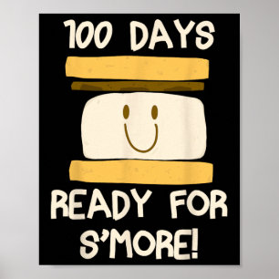Poster Jours D'École Prêt Pour S'more Design Cadeau Pour 