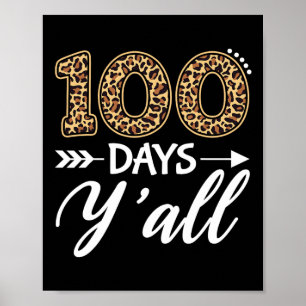 Poster Jours Y#39 ; tous Enseignant Ou Étudiant 100e Jour