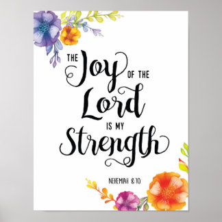 Poster Joy of the Lord Art