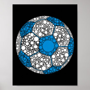 Poster Joyeuse Fête des Points 2025 Football à pois Byll 