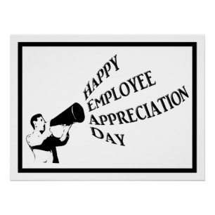 Poster Joyeuse journée d'appréciation des employés