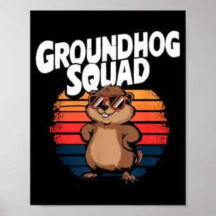 Poster Joyeuse journée de la marmotte 2025 - Drôle d'équi