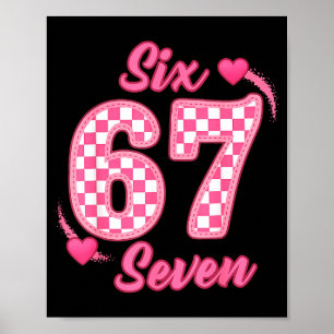 Poster Joyeuse Saint-Valentin 67 Meme Cœurs Arc Coquette