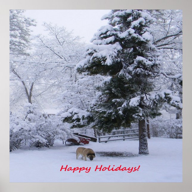 Poster Joyeuses fêtes !..... (Devant)