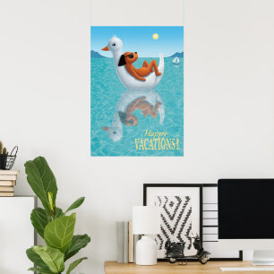 Poster Joyeuses Vacances !