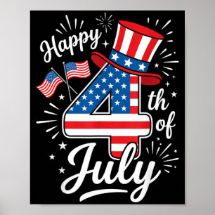 Poster Joyeux 4 juillet