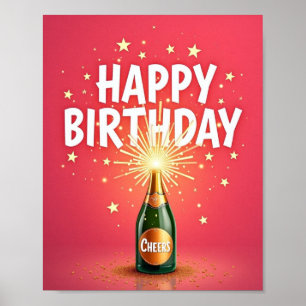 Poster Joyeux anniversaire
