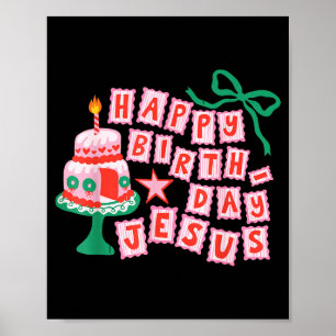 Poster Joyeux Anniversaire Christian Jésus Noël Prépa Bd