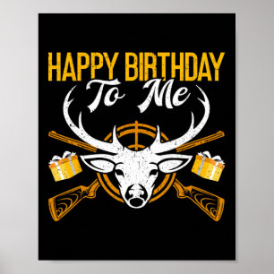 Poster Joyeux Anniversaire Pour Moi Drôle Anniversaire De